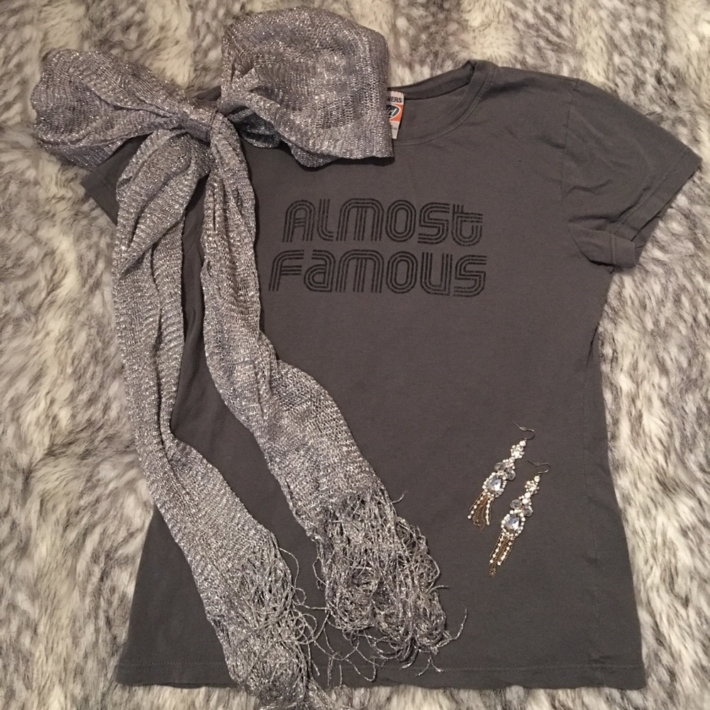 Weavers Girl “Almost Famous” Gray T-shirt